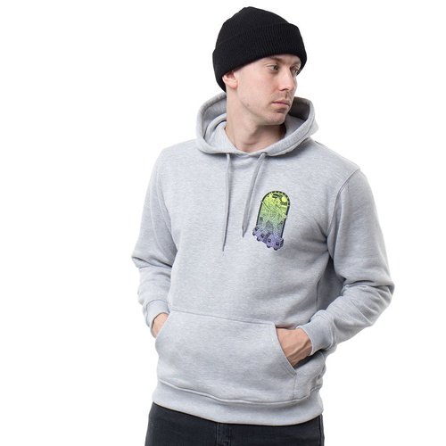 Bluza Nervous Hood Godzilla Grey