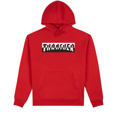 Bluza z kapturem Thrasher Mixtape Hoody czerwona