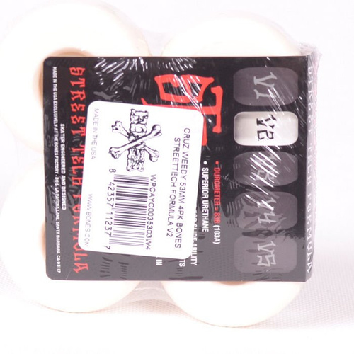 Koła Bones Cruz Weedy 53 4pk Streettech Folmula V2