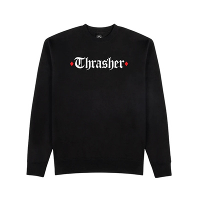 Bluza Thrasher x Spitfire End Oath Crewneck czarna