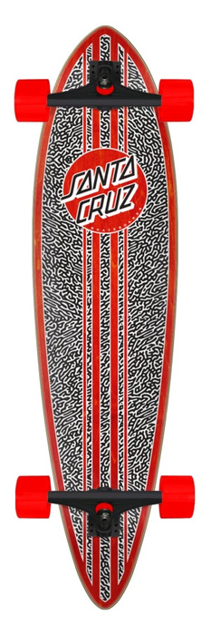 Deskorolka Santa Cruz Cruiser Amoeba Dot 9.58 Pintail