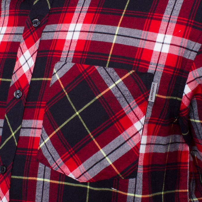 Koszula męska z długim rękawem Carhartt WIP Phil etna red