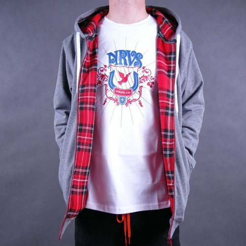 Bluza Nervous Zip Shield Fa13 Grey