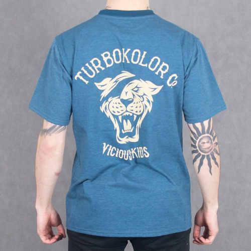 Koszulka Turbokolor ss17 tiger heather nvy