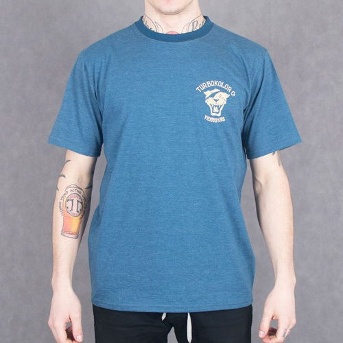 Koszulka Turbokolor ss17 tiger heather nvy
