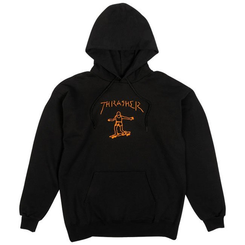 Bluza z kapturem Thrasher Gonz black-orange