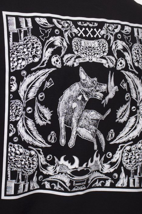 Koszulka Nervous x Gu Tang Clan Black