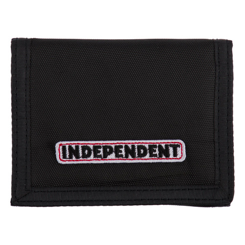 Portfel Independent Velcro Bar Logo czarny