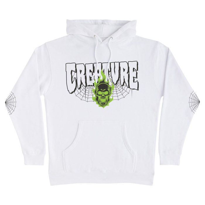 Bluza z kapturem Creature Hood Bonehead 2 Relic P/O Heavyweight biała