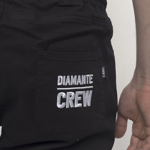 Spodnie Diamante Crew Jogger Classic V3 Męskie Czarne 