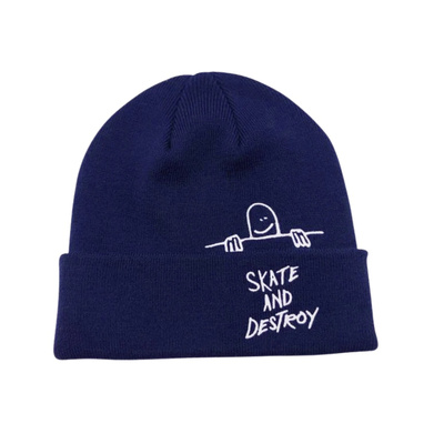 Czapka zimowa Thrasher Gonz SAD Beanie granatowa