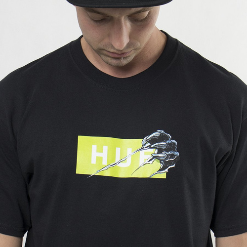 Koszulka męska Huf x Godzilla Bar Logo Czarna