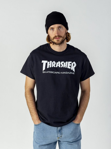 Koszulka Męska Thrasher Skate Mag Czarna