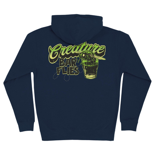 Bluza z kapturem Creature Zip Hood Barfly Heavyweight granatowa