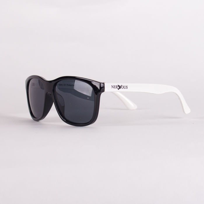 Okulary Przeciwsłoneczne Nervous Classic Black / White