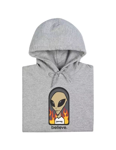 Bluza z kapturem Thrasher X Aws Believe grey