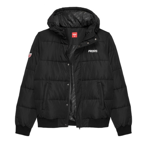 Kurtka zimowa męska Prosto Klasyk Puff Bomber black