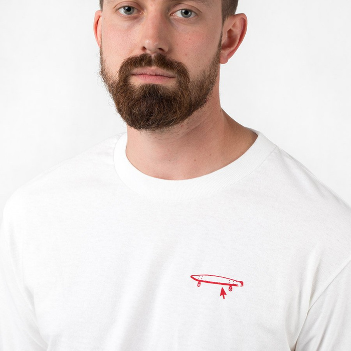 Koszulka Lngsleeve Crailtap Boardagram White