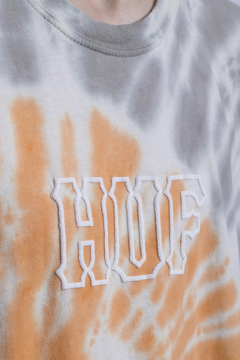 Koszulka Huf Sf Dye Tiedye Orange