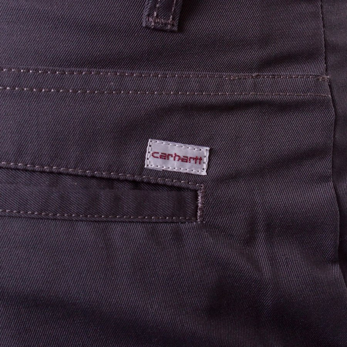 Spodnie Męskie Carhartt WIP Station 'Dunmore' Twill Blacksmith Rinsed