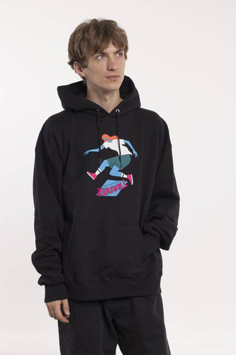 Bluza Thrasher Trasher Tre Hood Black