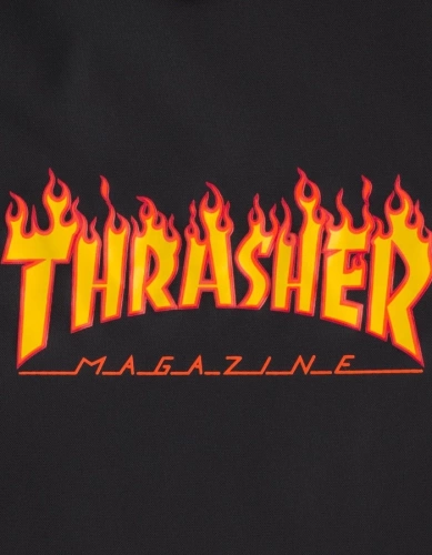 Kurtka Santa Cruz X Thrasher Flame Dot Coach Black