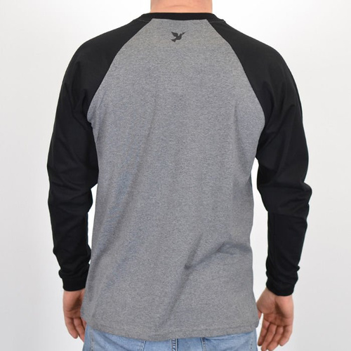 Koszulka LS Nervous Fa17 Classic Gra/blk