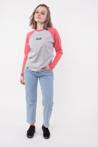 Koszulka Longsleeve Girl Nervous Classic Small Gry/Cor