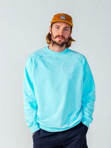 Bluza Crew Fish Skateboards Surf Mint
