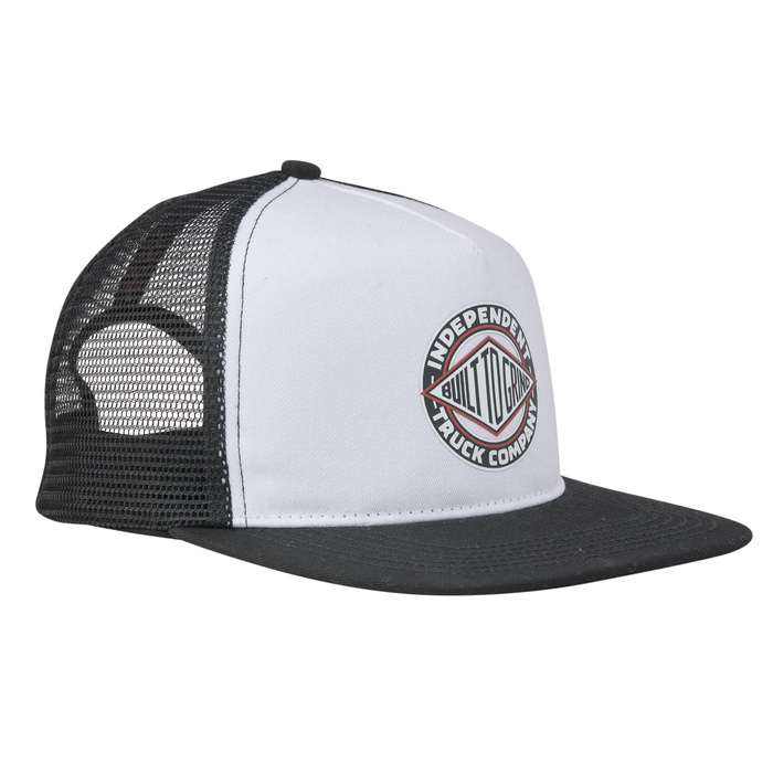 Czapka z daszkiem Independent BTG Summit Trucker Hat biało-czarna