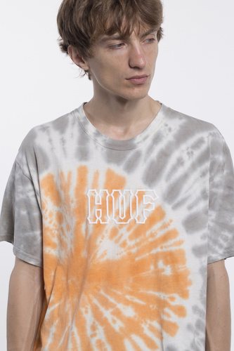 Koszulka Huf Sf Dye Tiedye Orange