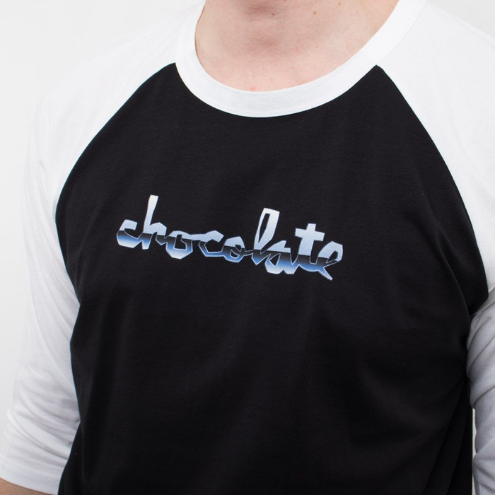 Koszulka Longsleeve Chocolate Lightning Raglan Black/White