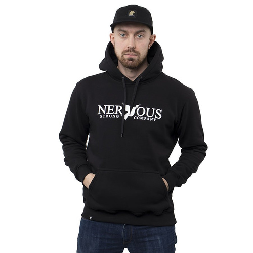 Bluza Nervous Strong Company Hood Classic Sito Black