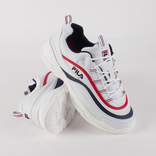 Buty Męskie Fila Ray Low White / Navy (1010561.150)