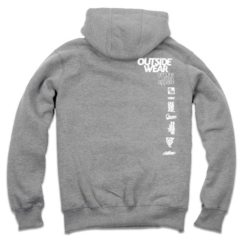 Bluza ZK Outsidewear Classic szara