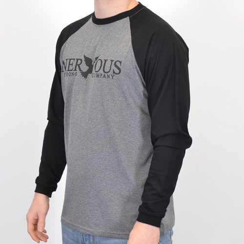 Koszulka LS Nervous Fa17 Classic Gra/blk
