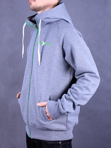 Bluza Nervous Zip Classic Sl Sp14 Grey
