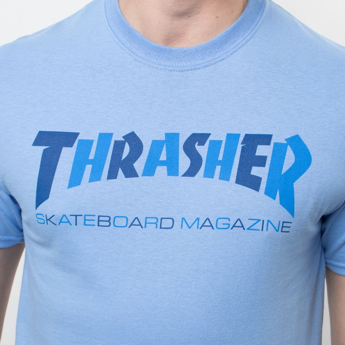 Koszulka Thrasher Checkers Carolina Blue