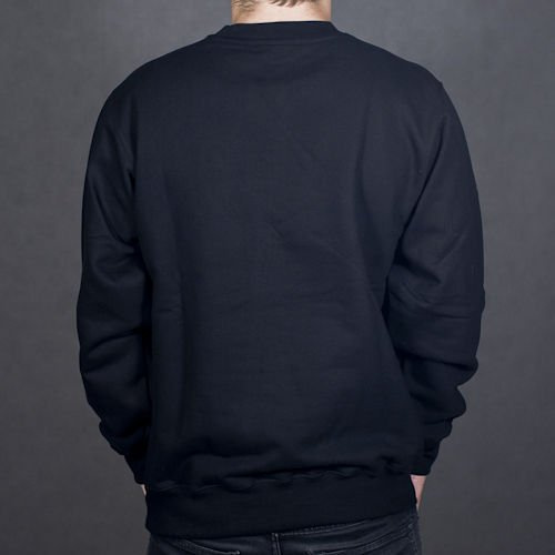 Bluza Respekt Fa12 Crew Rss Blk/Wht