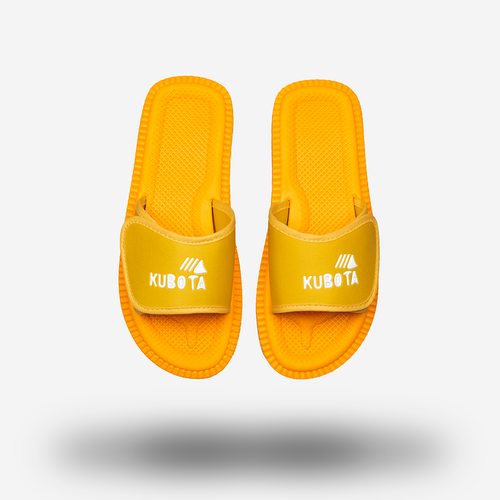 Klapki Kubota Rzep Żółte