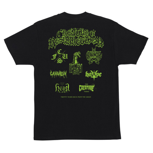Koszulka Creature Ressurection czarna