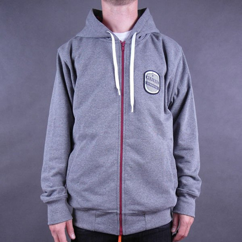 Bluza Nervous Zip Shield Fa13 Grey