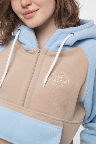 Polar Fish Skateboards Script Blue/Coffee