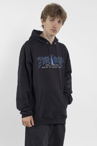 Bluza Thrasher Pyramid Hood Black