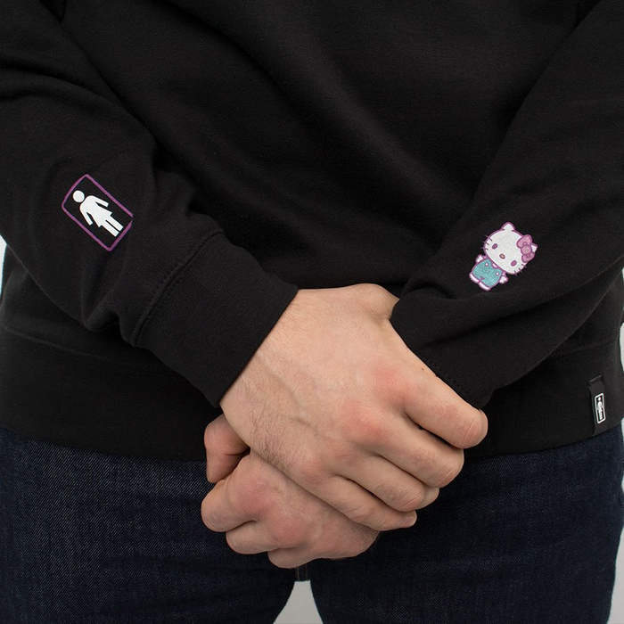 Bluza Girl Crew Character Black