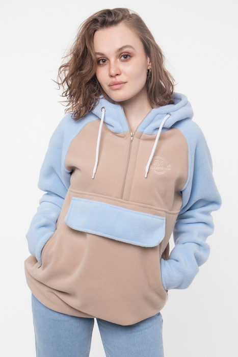 Polar Fish Skateboards Script Blue/Coffee