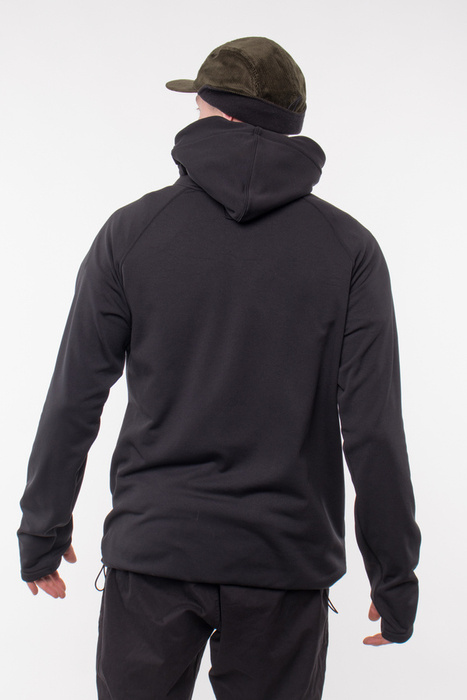 Bluza Nervous Hood Sl Initial Black