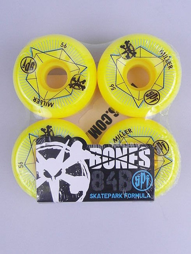 Koła Bones Miller Inner Ii 56 Ylw  Skatepark Formula