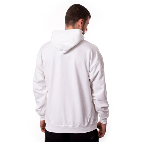 Bluza Z Kapturem Thrasher Flame Logo Hoody White