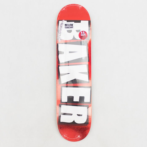 Blat Baker Brand Logo Red Foil 8.0"